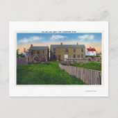 Uitzicht van de oude borgtocht briefkaart (Voorkant)