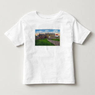 Uitzicht van de oude borgtocht kinder shirts