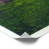 Uitzicht van de oude borgtocht poster (Hoek)