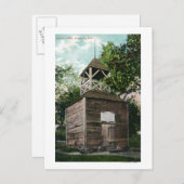 Uitzicht van de oude gordijn # 2 briefkaart (Voorkant / Achterkant)