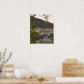 Uitzicht van de oude stad Heidelberg Poster (Keuken)