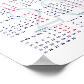 Uitzicht van de Oude Stad Jeruzalem, Israël. poste Poster (Hoek)