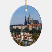 Uitzicht van de oude stad Praag, Tsjechië Keramisch Ornament (Rechts)