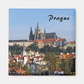 Uitzicht van de oude stad Praag, Tsjechië Magneet (Voorkant)