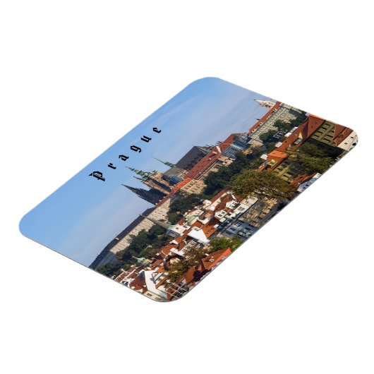 Uitzicht van de oude stad Praag, Tsjechië Magneet (Linkerzijde)