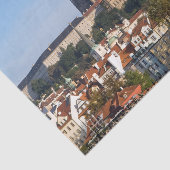 Uitzicht van de oude stad Praag, Tsjechië Tissuepapier (Detail)
