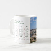 Uitzicht van de oude stad van Jeruzalem in 2012 Koffiemok (Voorkant links)