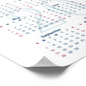 Uitzicht van de oude stad van Jeruzalem in 2012 Poster (Hoek)