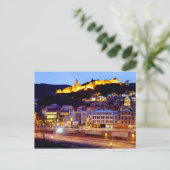 Uitzicht van de oude Tbilisi Briefkaart (Staand voorkant)