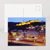 Uitzicht van de oude Tbilisi Briefkaart (Voorkant / Achterkant)