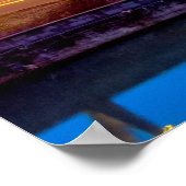 Uitzicht van de oude Tbilisi Poster (Hoek)