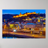 Uitzicht van de oude Tbilisi Poster (Voorkant)