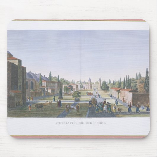 Uitzicht van de Outer Courtyard van de Seraglio, T Muismat (Voorkant)