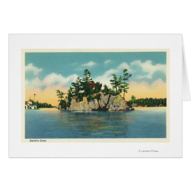 Uitzicht van de Oven van Devil (Voorkant Horizontaal)