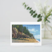 Uitzicht van de ovens in Bar Harbour Briefkaart (Staand voorkant)