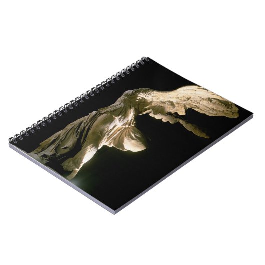 Uitzicht van de overwinning van Samothrace (Parian Notitieboek (Linkerzijde)