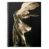 Uitzicht van de overwinning van Samothrace (Parian Notitieboek (Voorkant)