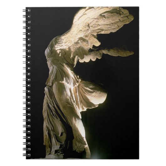 Uitzicht van de overwinning van Samothrace (Parian Notitieboek (Voorkant)