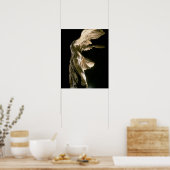Uitzicht van de overwinning van Samothrace (Parian Poster (Keuken)