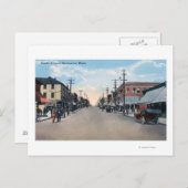 Uitzicht van de Pacific Avenue Briefkaart (Voorkant / Achterkant)