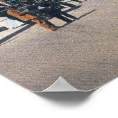 Uitzicht van de Pacific Avenue Poster (Hoek)