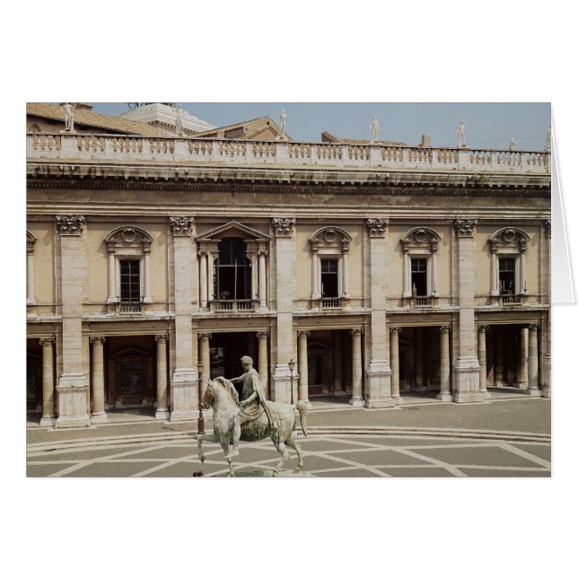 Uitzicht van de Palazzo Nuovo (Voorkant Horizontaal)