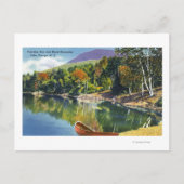 Uitzicht van de Paradise Bay en de Zwarte Berg van Briefkaart (Voorkant)