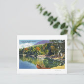 Uitzicht van de Paradise Bay en de Zwarte Berg van Briefkaart (Staand voorkant)