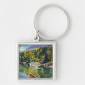 Uitzicht van de Paradise Bay en de Zwarte Berg van Sleutelhanger (Voorkant)