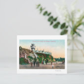 Uitzicht van de parapet op de hoogte van Sutro # 2 Briefkaart (Staand voorkant)