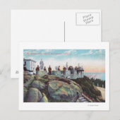 Uitzicht van de parapet op hoogte van Sutro Briefkaart (Voorkant / Achterkant)