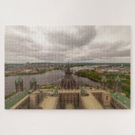 Uitzicht van de parlementaire toren Ottawa, Canada Legpuzzel
