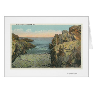 Uitzicht van de Pebble Cove