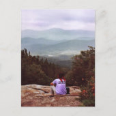 Uitzicht van de Pemigewasset Wilderness Briefkaart (Voorkant)