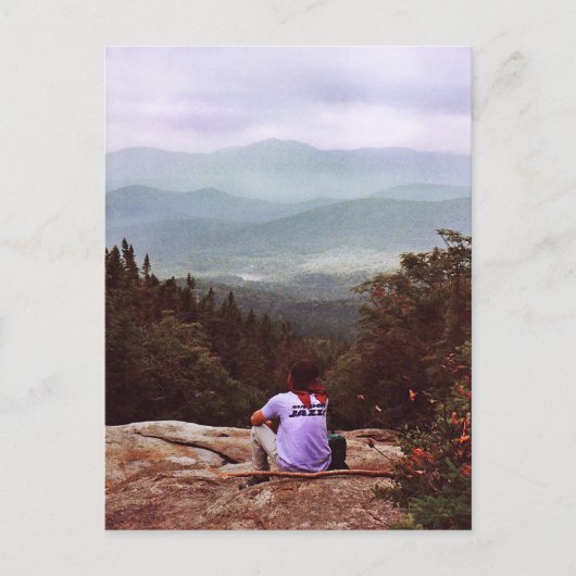 Uitzicht van de Pemigewasset Wilderness Briefkaart (Voorkant)