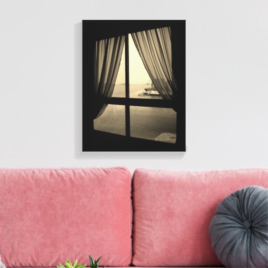 Uitzicht van de Perzische Golf Canvas Afdruk (Insitu (Woonkamer))