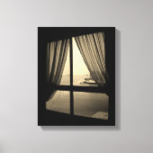 Uitzicht van de Perzische Golf Canvas Afdruk (Voorkant)