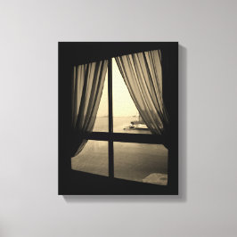 Uitzicht van de Perzische Golf Canvas Afdruk