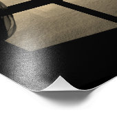 Uitzicht van de Perzische Golf Foto Afdruk (Hoek)