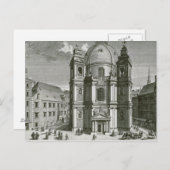 Uitzicht van de Peterskirche Briefkaart (Voorkant / Achterkant)
