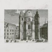 Uitzicht van de Peterskirche Briefkaart (Voorkant)