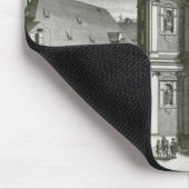 Uitzicht van de Peterskirche Muismat (Hoek)