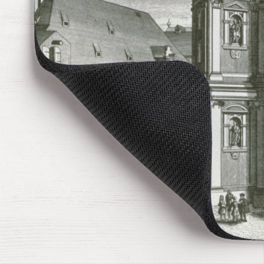 Uitzicht van de Peterskirche Muismat (Hoek)