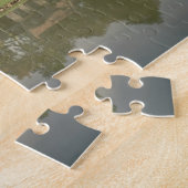 Uitzicht van de petit Hameau, 1782-85 (foto) Legpuzzel (Zijkant)