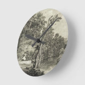 Uitzicht van de Petrifying Spring, gewoonlijk aang Ronde Klok (Hoek)