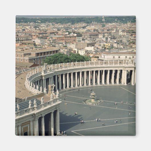 Uitzicht van de piazza magneet (Voorkant)