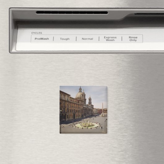 Uitzicht van de piazza magneet (Insitu (Vaatwasser))