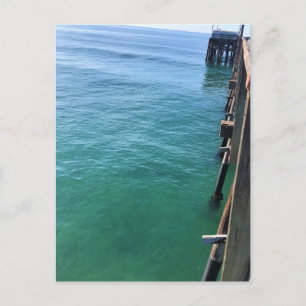 Uitzicht van de Pier, Krantenband, Californië Briefkaart