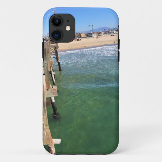 Uitzicht van de Pier, Krantenband, Californië Case-Mate iPhone Case (Achterkant)