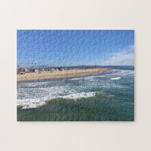 Uitzicht van de Pier, Krantenband, Californië Legpuzzel (Horizontaal)
